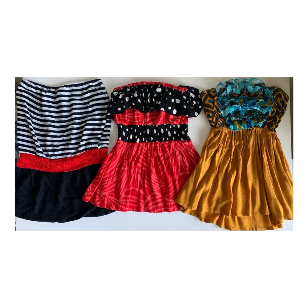 Three one size unique tops for $48